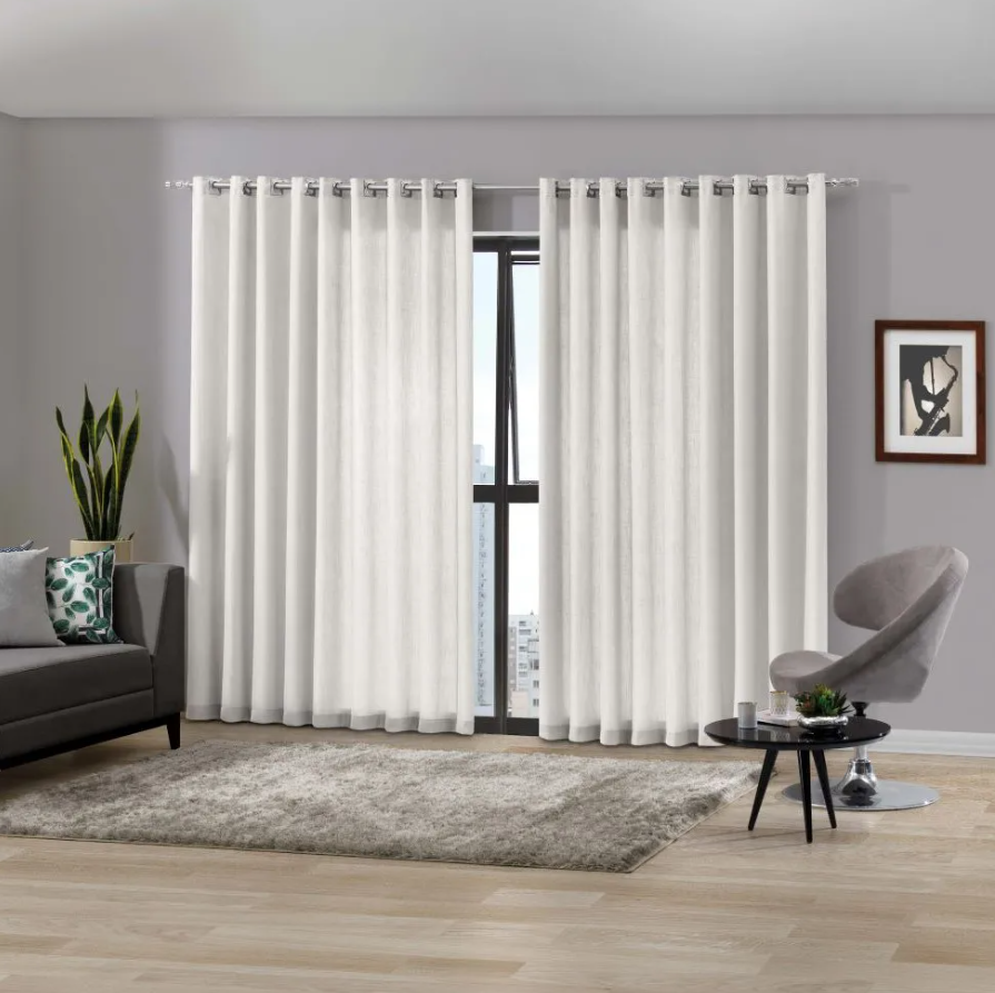 Maximize seu espaço: soluções práticas com cortinas de varão para sala