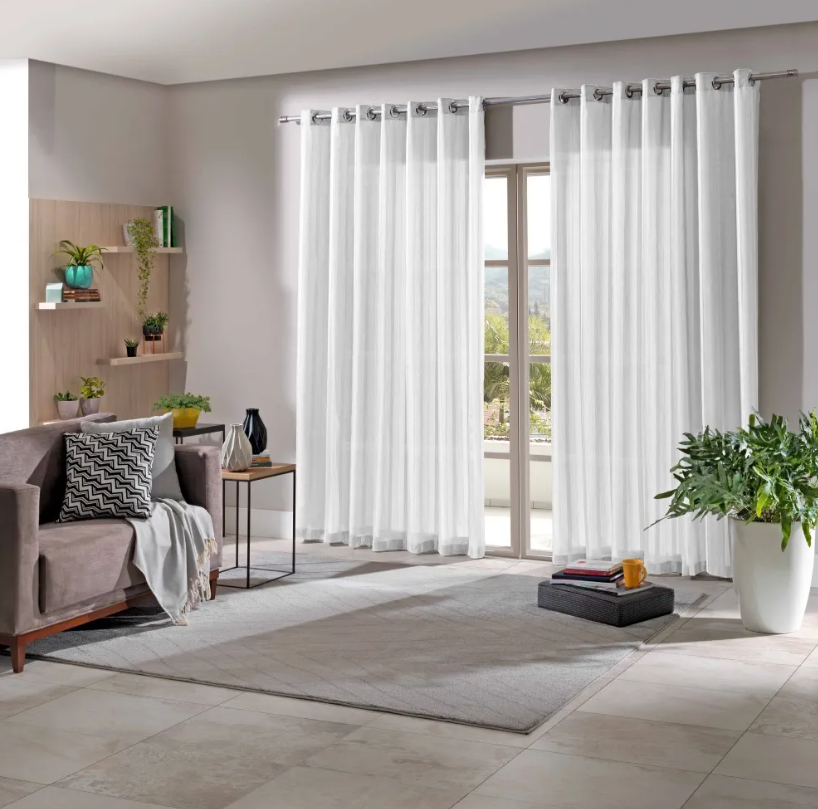 Como escolher cortinas para salas amplas e marcantes?